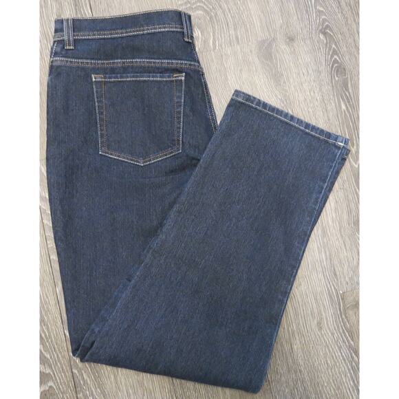 GLORIA VANDERBILT Amanda Jeans Size 16 Average Women High Rise Blue Dark Plus - Picture 6 of 11